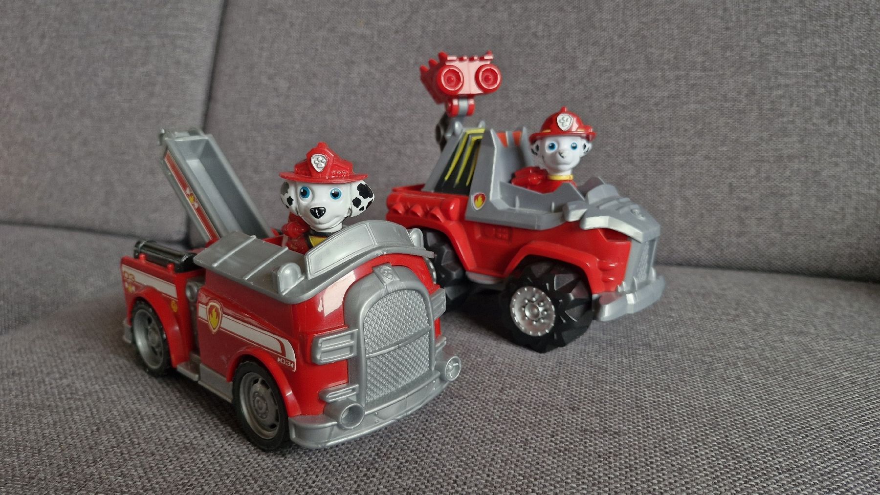 Giocattoli: Paw Patrol Marshall 2x Auto Set – Usato da Forch venduto da nadinepalermo