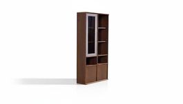 Büro Akten Regal Schrank - Universal Holz Bücherschrank