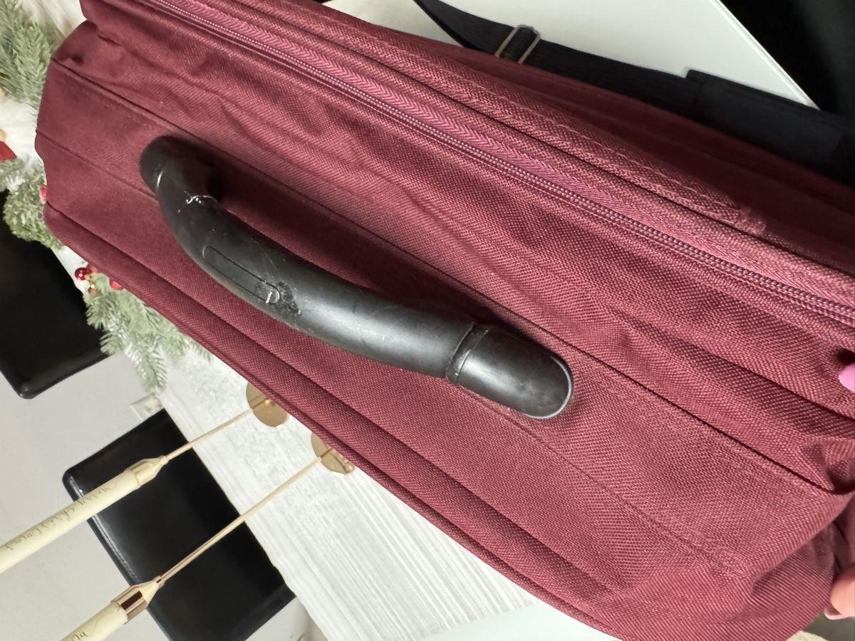 Valigie & Borse: Reisekleidersack, Burgunderrot – Usato da chur venduto da merygori 2