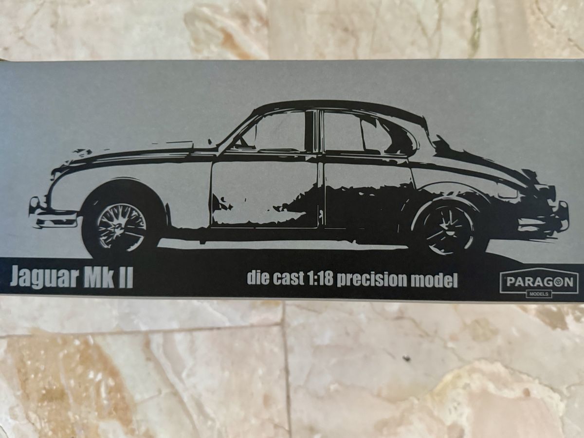Jaguar Modellini d'auto: Jaguar Mark 2 3.8 1962 Limited Edition – Nuovo e nell'imballaggio originale da Hubersdorf venduto da smi_79nm 7