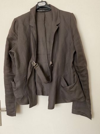 RUNDHOLZ 100% Bamboo Jacke Gr M mit Taschen, Neuwertig