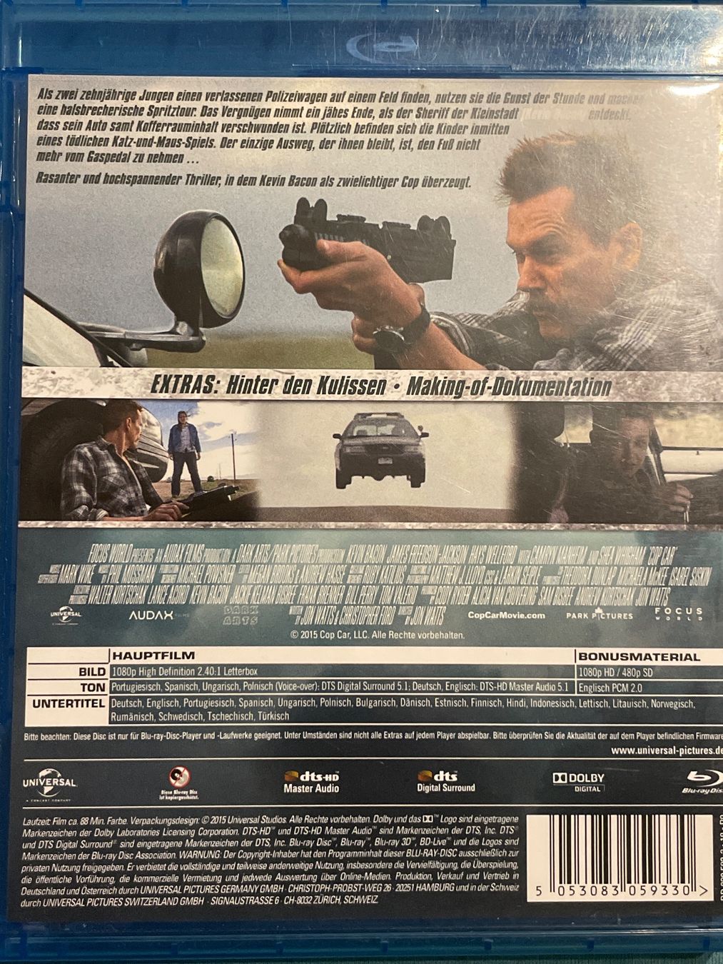 Tutti i DVDs: Cop Car   (2015) – Nuovo (secondo la descrizione) da Waldenburg venduto da Gonzo8 1