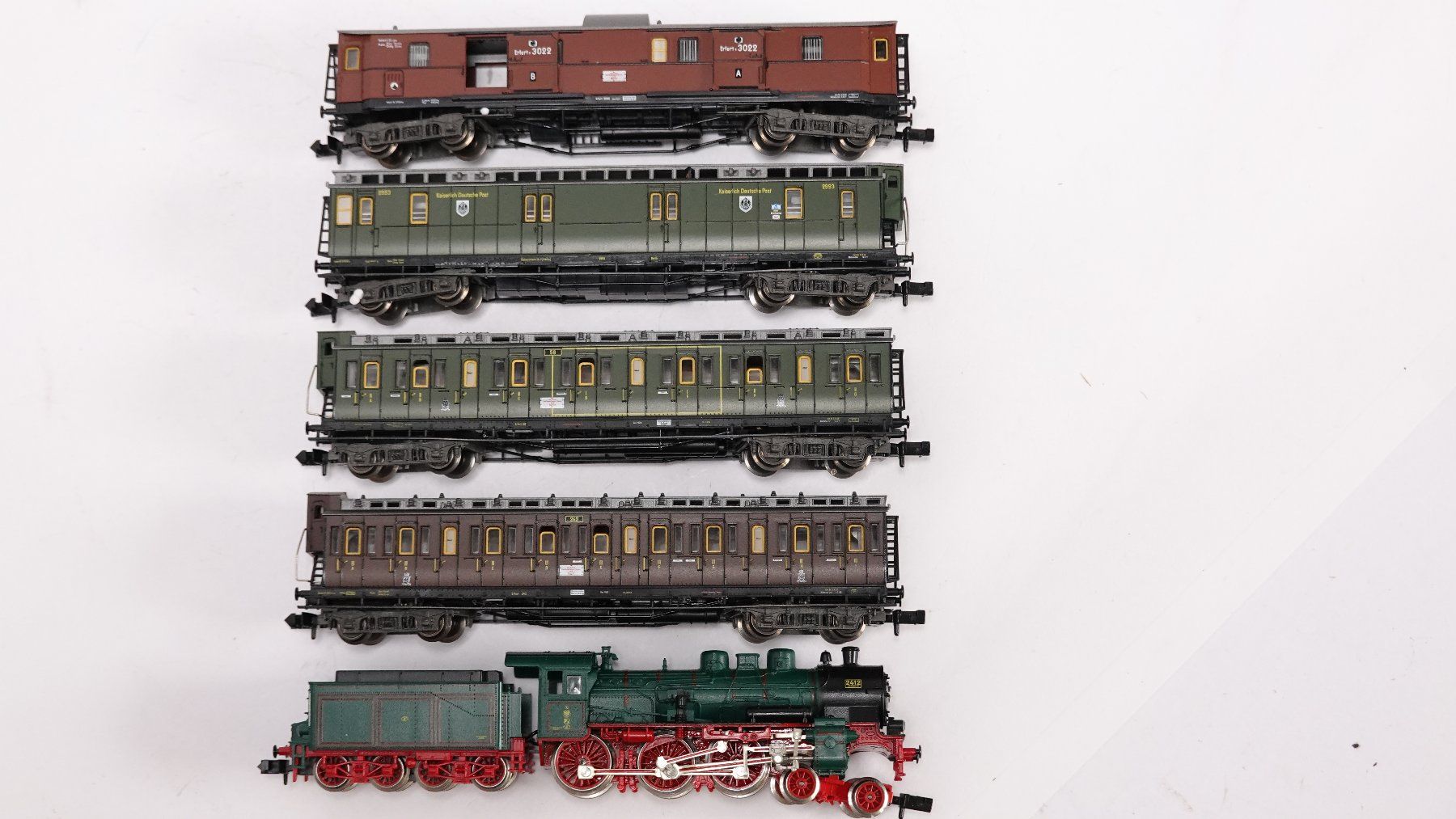 Fleischmann Modellini di ferrovie: -> Shop e42 Fleischmann 7880 Preussenset – Usato da Thun venduto da evinka_gmbh 2