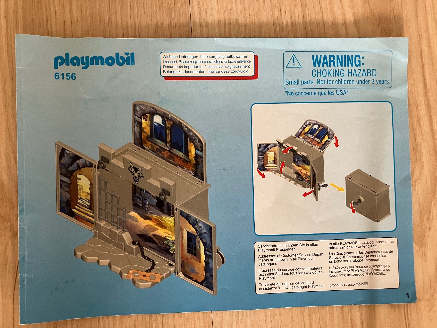 Playmobil Giocattoli: Playmobil 6156 Ritter Verlies – Usato da Ettingen venduto da esther82 5