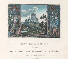 Les Clées  Neujahrsblatt 1840