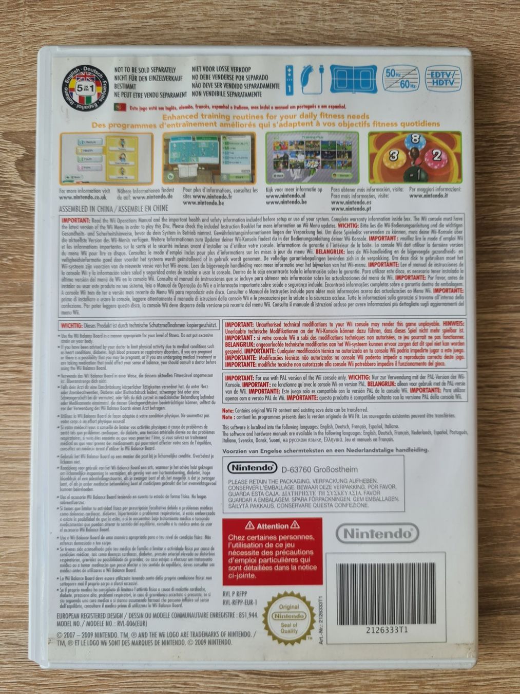 Giochi: Wii Fit Plus - Wii – Usato da Carouge GE venduto da Gasco 1