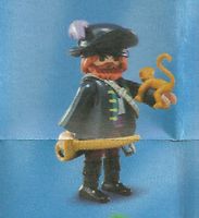 PLAYMOBIL FI?URES 6840 SERIE 10 boys PIRATE WITH MONKEY