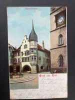 AK Gruss aus Biel Künstlerheim