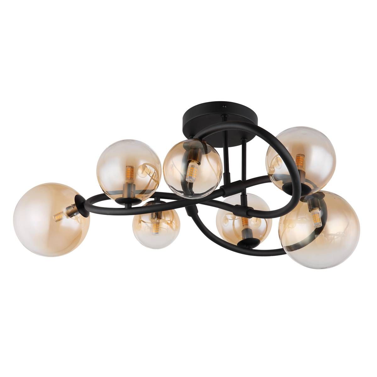 Lampadari & plafoniere: Deckenleuchte, LED, Glas, 62 cm Ø – Nuovo (secondo la descrizione) da Kreuzlingen venduto da Smart-Light 7