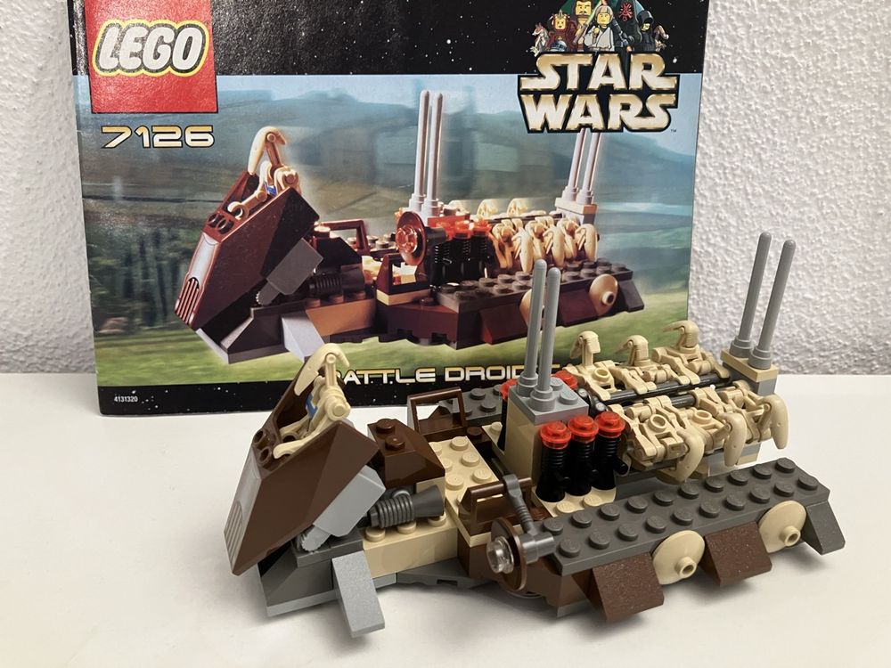 Lego Star Wars Battle Droid Carrier 7126 von 2001 !RARITÄT! | Kaufen ...