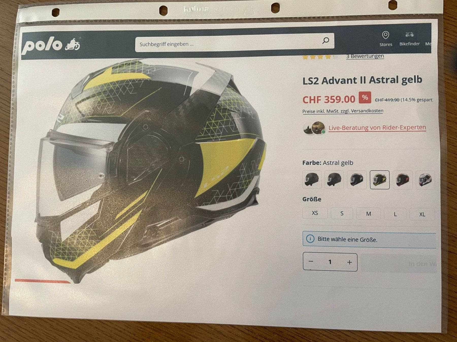 Caschi & visiere: Motorrad Helm NEU - LS2 Advant II Astral – Nuovo (secondo la descrizione) da Menziken venduto da Hotdevil1 1