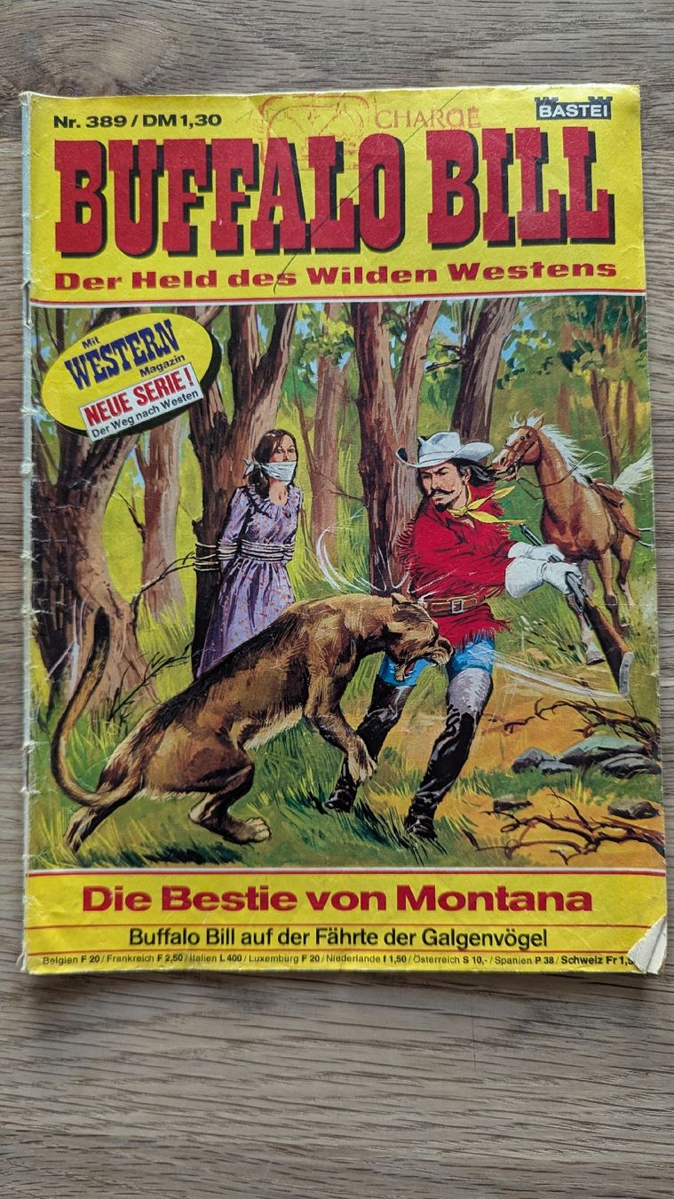 Fumetti: Buffalo Bill Comic 300er Serie – Usato da Rupperswil venduto da Svelos 2
