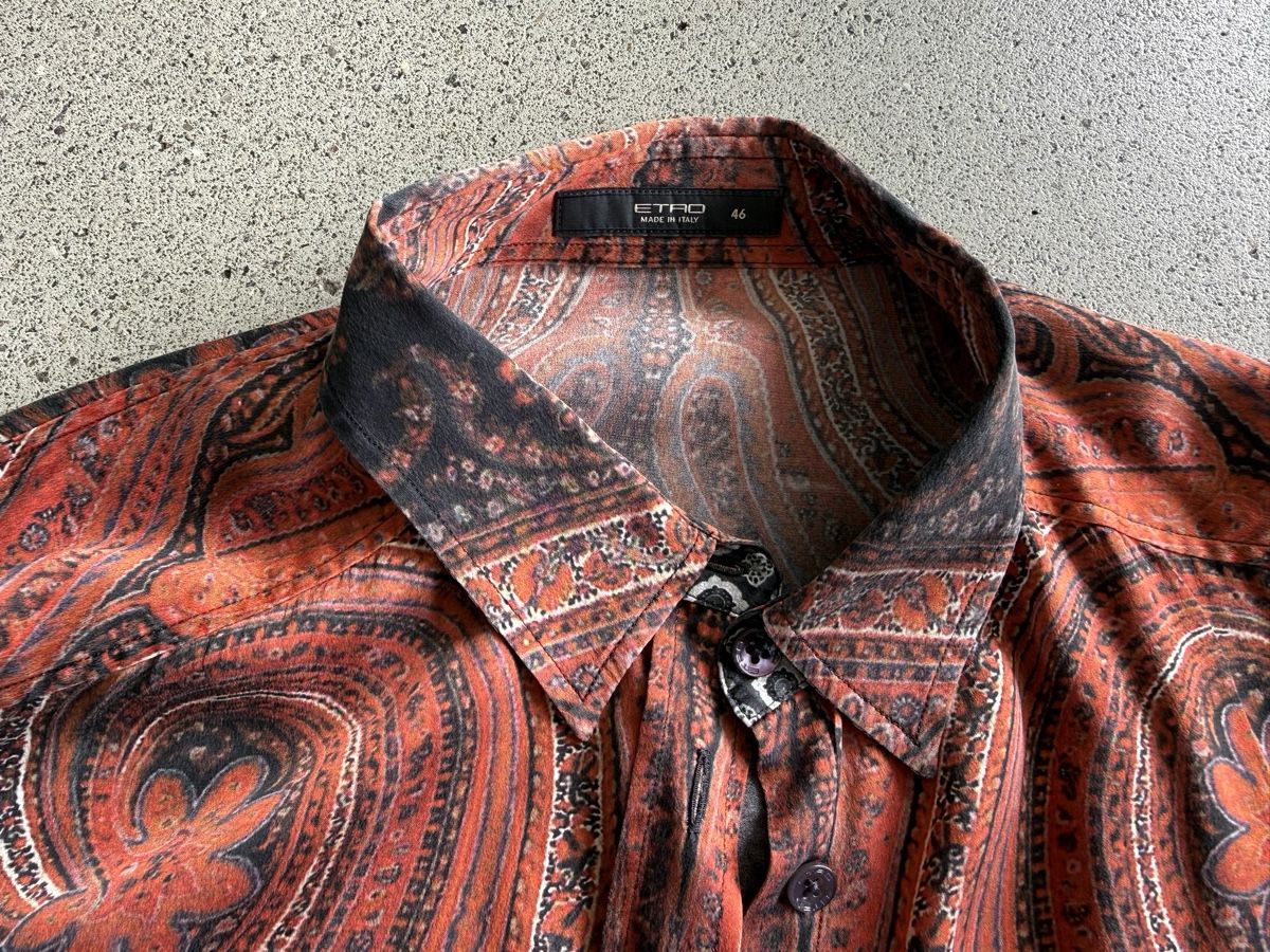 Etro Camicette: Etro Seidenbluse Gr. 40 – Usato da Richterswil venduto da Solemare47Nicole 1