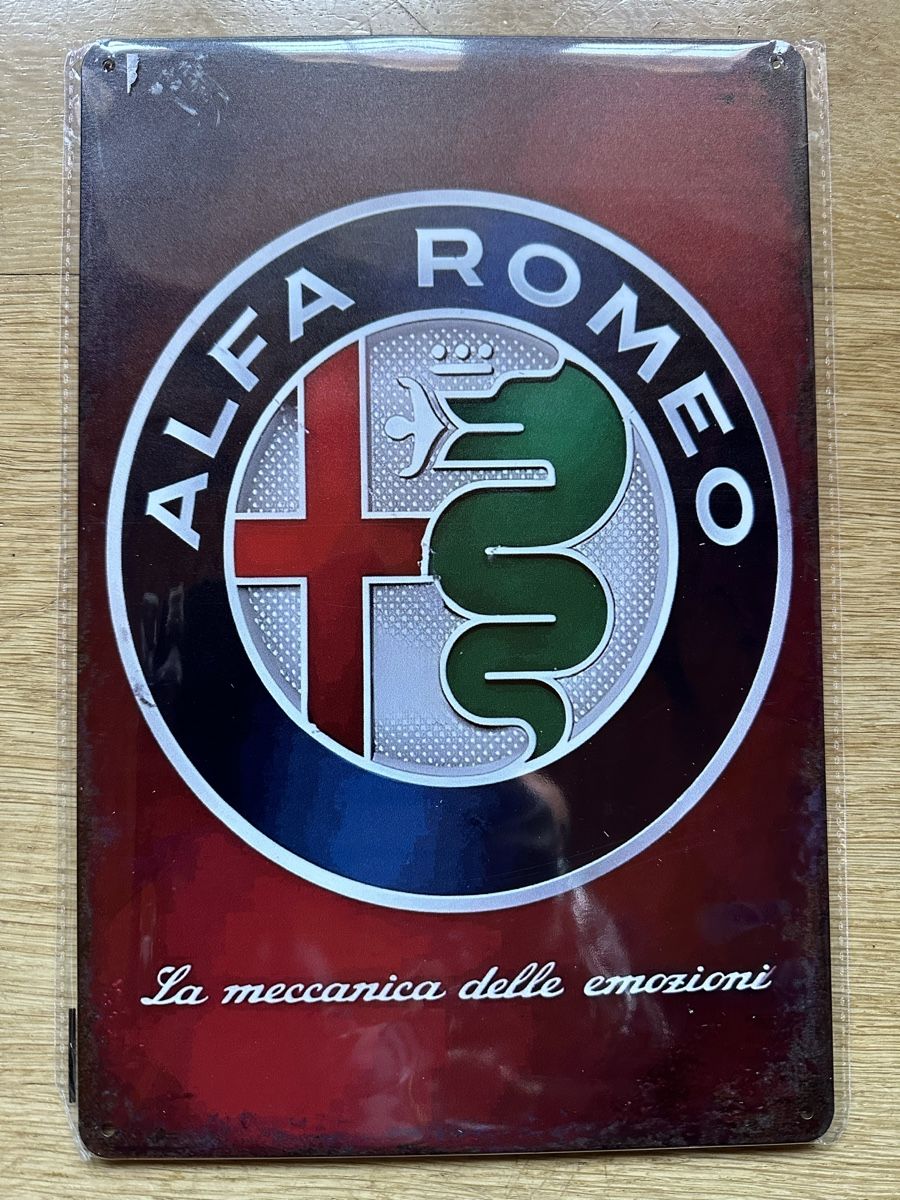 Insegne: Alfa Romeo Italia  – Nuovo (secondo la descrizione) da Reinach AG venduto da rares75