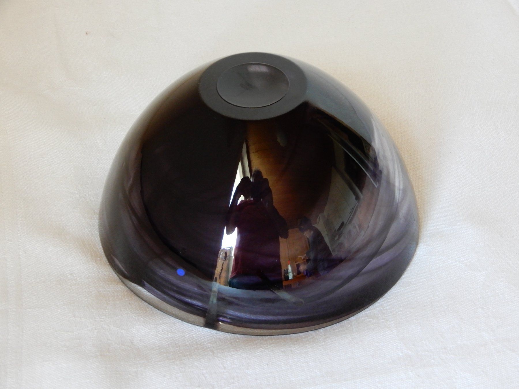 Kosta Boda Ciotole: Kosta Boda Schale "Contrast" Farbe Amethyst – Usato da Senèdes venduto da tintinette43 4