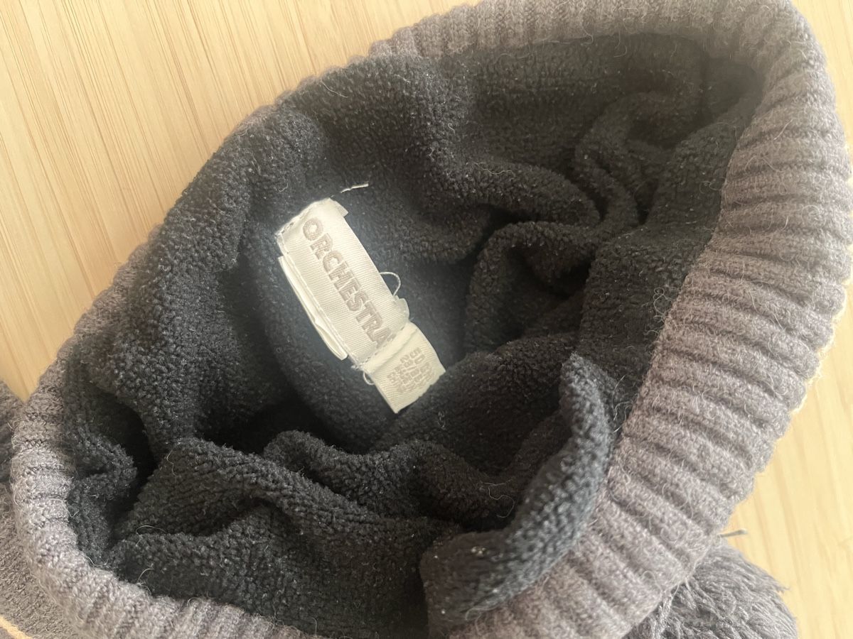 Berretti & Sciarpe: Ensemble bonnet 50cm et cache-cou à rayures – Usato da Cossonay-Ville venduto da Venusa09 1
