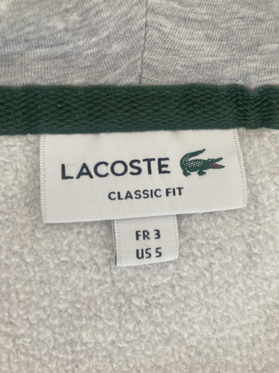 Lacoste Pullover & Sweatshirts: Lacoste grey hoodie  – Gebraucht aus Bottmingen von Poppyfields 3