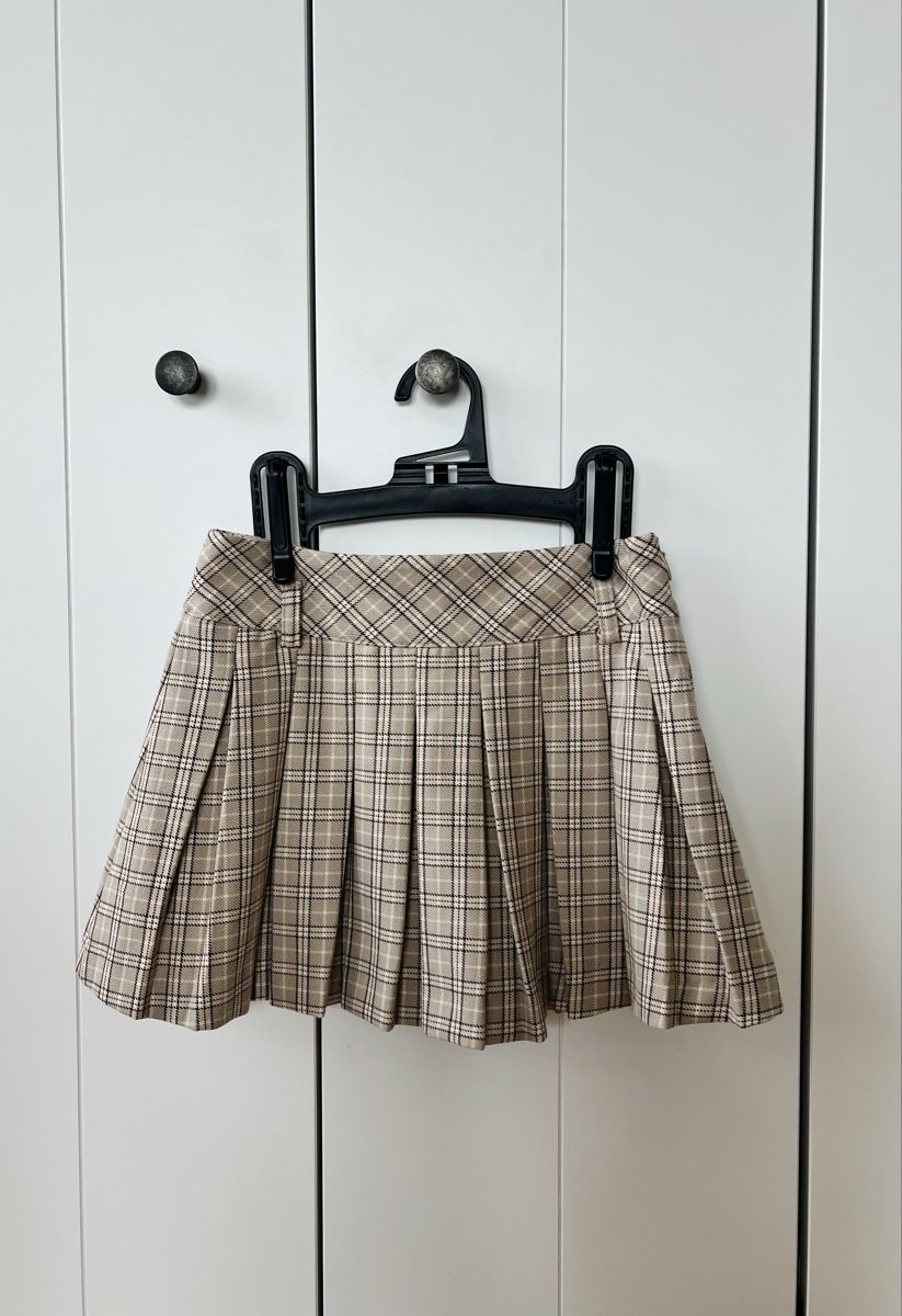 Zara Vestiti & Gonne: Zara Rock 116 beige braun karomuster – Nuovo e nell'imballaggio originale da Burgdorf venduto da rulan 1