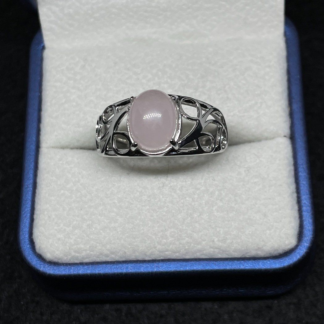 Anelli: Ring Sterlingsilber Rosenquarz, Gr. 61 – Nuovo (secondo la descrizione) da Thun venduto da Creative-Art-Tess 2