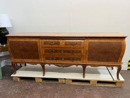 Holz Sideboard/Buffet mit Marmorplatte