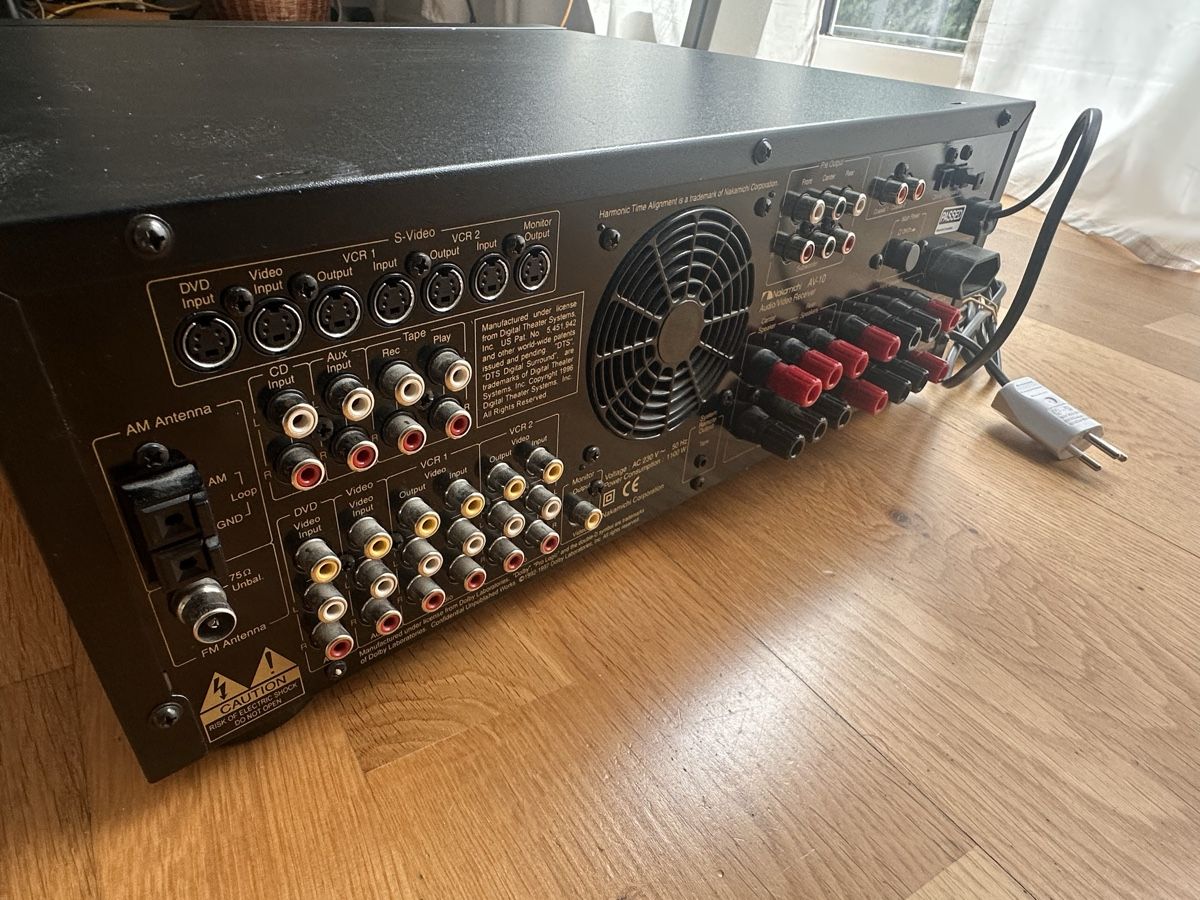 Nakamichi Ricevitori: Nakamichi AV-10 High End Audio Video Receiver – Usato da Zürich venduto da Miko49 3