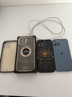 iPhone 12 Pro 128GB Blue mit 4 Hüllen und Ladekabel