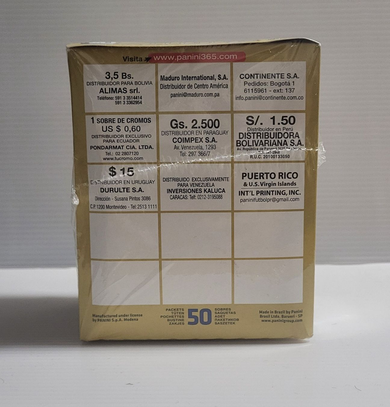 Fifa Carte collezionabili: Panini Box 2016 Fifa 365 – Nuovo e nell'imballaggio originale da Winterthur venduto da VZ123 3