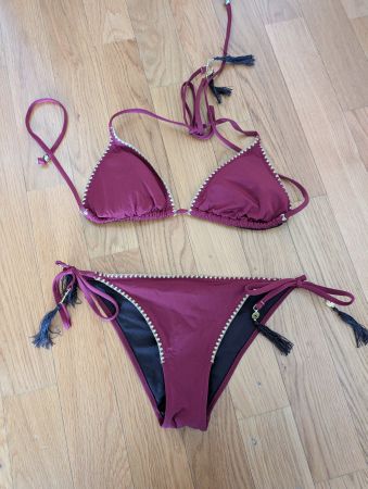 Bikini, Grösse 34 Badehose, 36 Oberteil, neuwertig