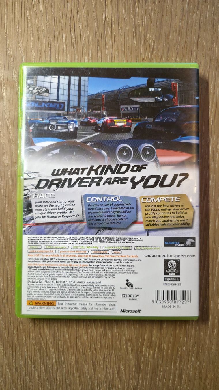Microsoft Giochi: XBox 360, Game, Need for Speed: Shift, OVP – Usato da Sirnach venduto da TheMrFreeman 1