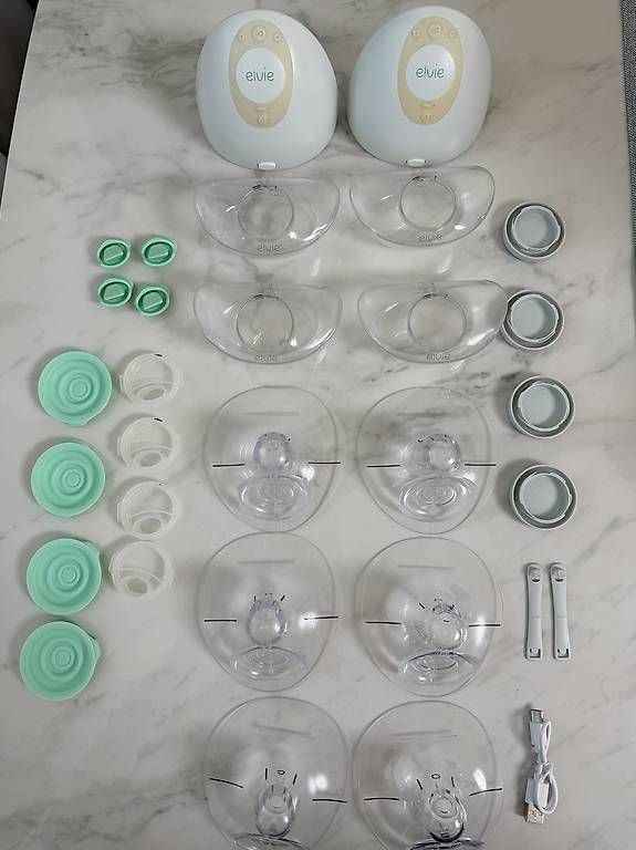 Elvie Accessori per l’allattamento: Elvie Doppel-Milchpumpe – Usato da Basel venduto da Nora2020 1