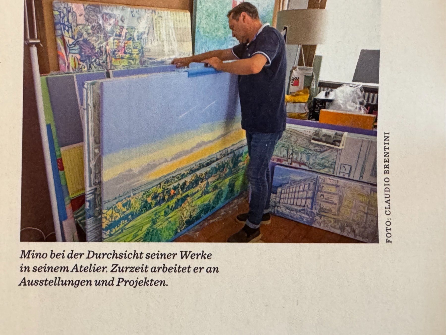 Foto & Immagini: Mino der Saxophonist orig. Bild TOP – Nuovo (secondo la descrizione) da Gockhausen venduto da Aston 4