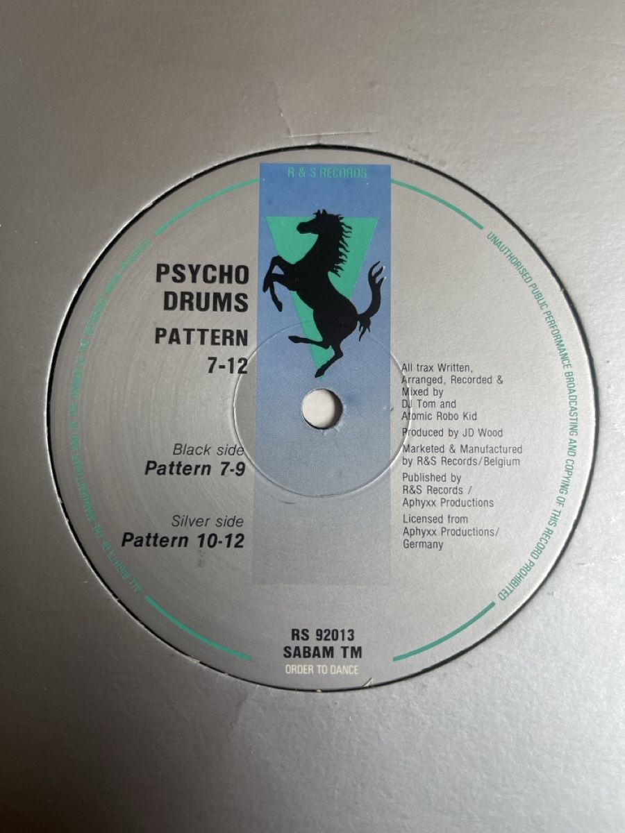 Schallplatten: Psycho Drums Techno Vinyl – Gebraucht aus Wangen b. Olten von break72 1