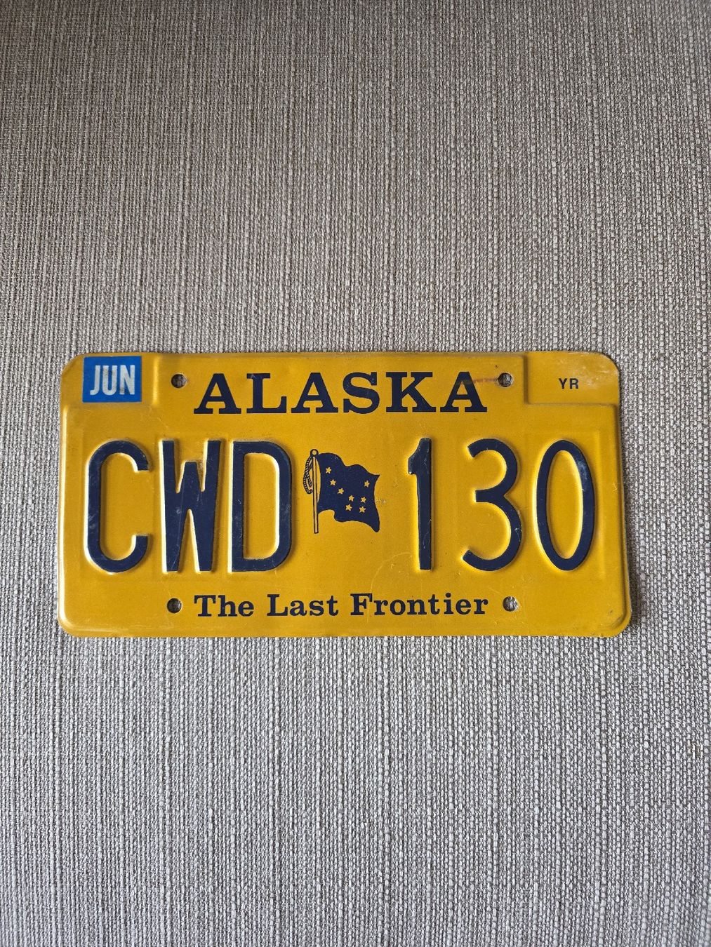 Insegne: Vintage plaque Alaska – Usato da Vex venduto da Fournier1981