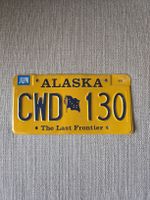 Vintage plaque Alaska