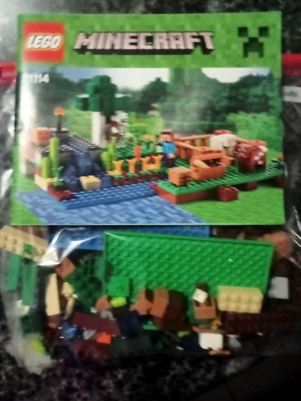 Lego Kit di costruzioni: LEGO Minecraft 21114: Der Bauernho.! – Usato da Oberurnen venduto da simgug 1