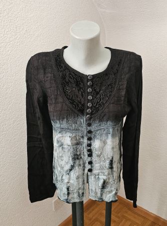 NEU! BOOM BABA Bluse Stickerei Gr. M Hippie Boho Chic