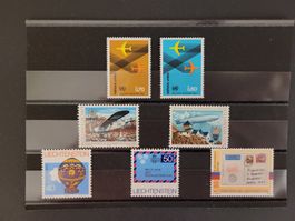Flugpost SLH No. 77, 78, 661, 662, 764, 765 und 1325