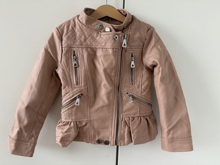 Frühlingsjacke: Urban Republic Kunstlederjacke, Grösse 104