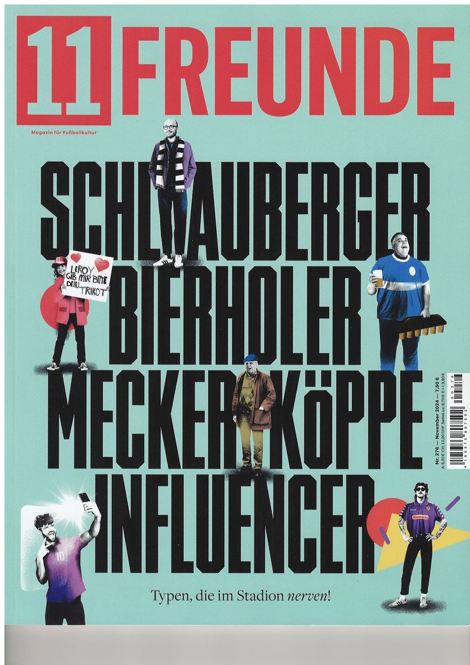 Riviste & Magazine: 11 FREUNDE Nr. 276 November 2024  - NEU – Nuovo (secondo la descrizione) da Basel venduto da verano1000