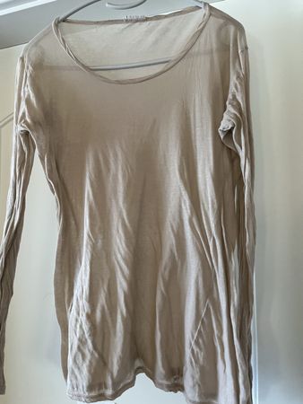 Damen Langarmshirt Susanne Bommer beige Grösse M neuwertig
