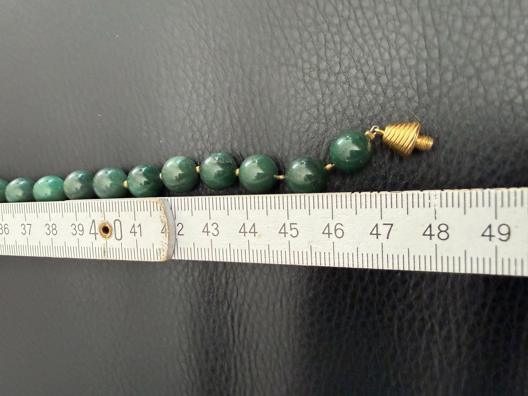 Catenine: Halskette  Malachit  Schmuck  Kette  Collier – Usato da Subingen venduto da ArtBead 6