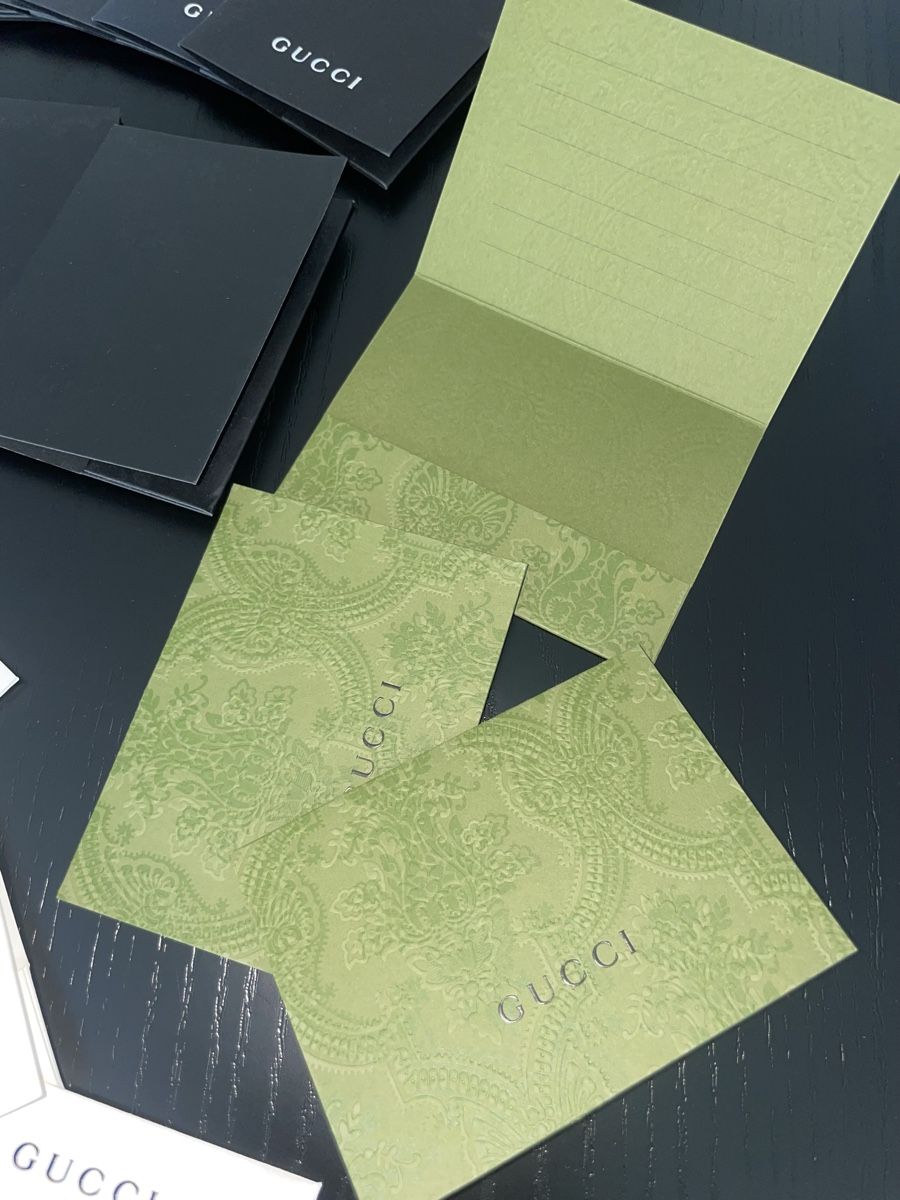 Cartoline: GUCCI GRUSSKARTEN UND UMSCHLÄGE SET – Nuovo (secondo la descrizione) da Rorschacherberg venduto da drdupor 2