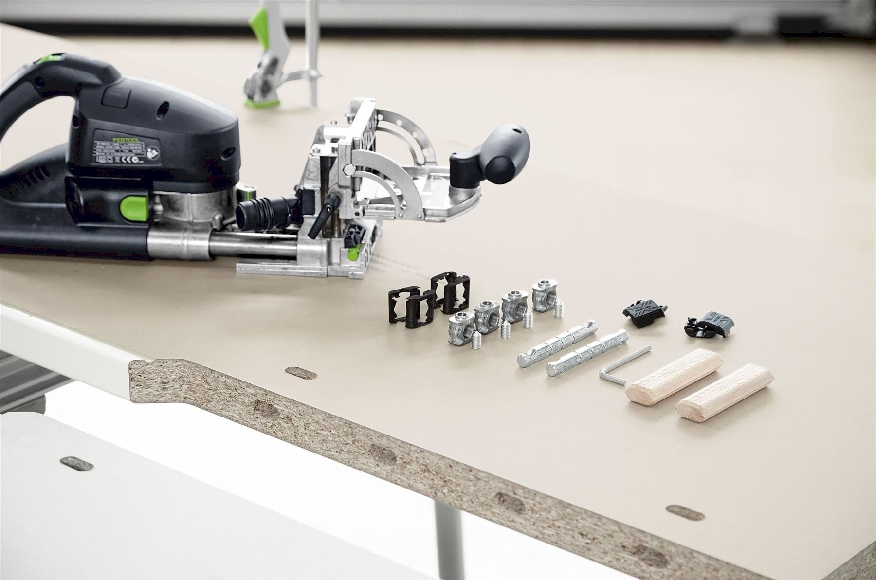 Tutti gli attrezzi: Festool SV-SYS D14 DOMINO Verbinder Satz – Nuovo e nell'imballaggio originale da Bottighofen venduto da zaap 6