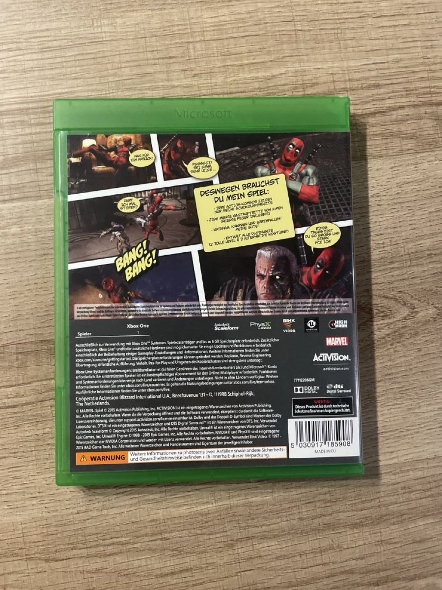 Giochi: Deadpool Xbox One – Usato da Hagendorn venduto da masterchieff 1