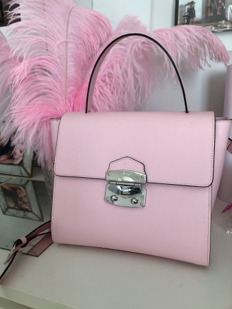 Abro Tasche Handtasche Umhängetasche rose poudre