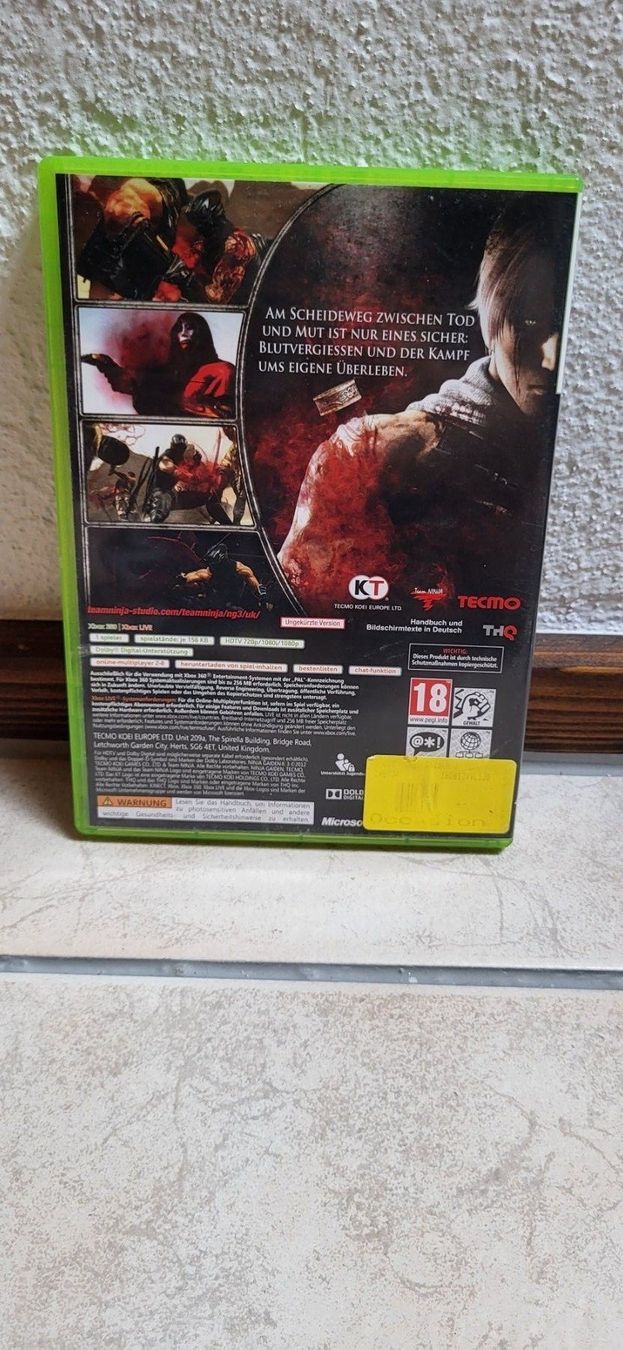 Microsoft Giochi: Xbox 360 Spiel - Ninja Gaiden 3 – Usato da Münsingen venduto da Heroism2010 1