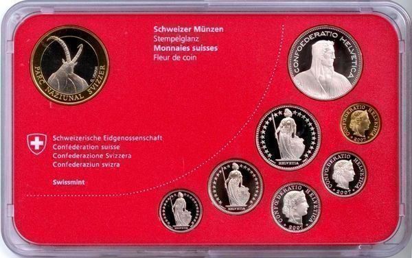 Toutes les monnaies: Schweizer Münzsatz 2007 stgl      NEU – D'occasion à Eggersriet par stamp303 2