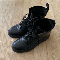Bottes Dr. Martens noires cuir 44