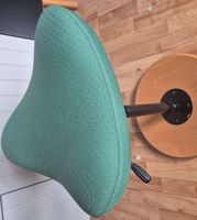 Stokke Stuhl mit Fussring Grün gebraucht