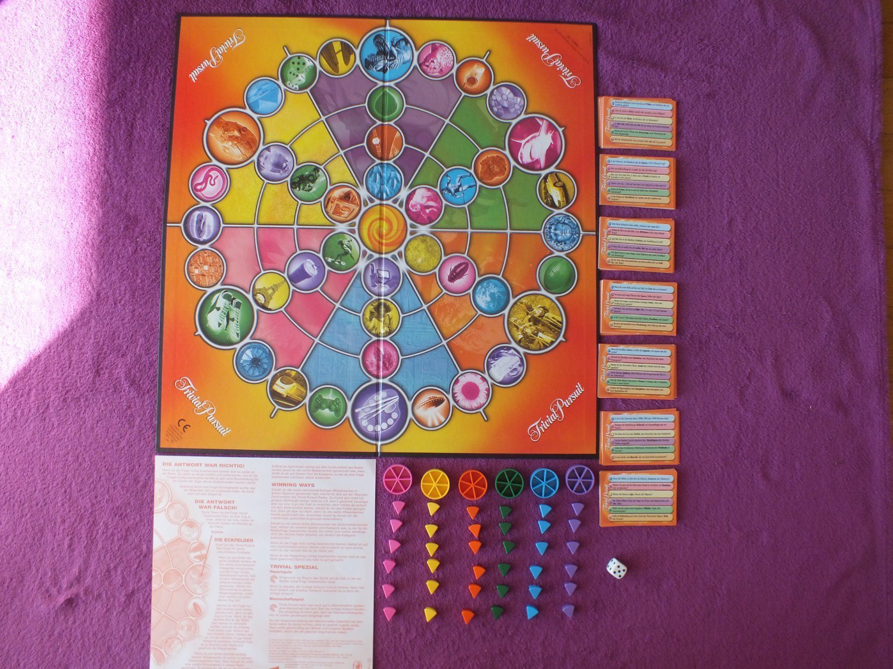 Parker Giochi: Trivial Pursuit Junior von Parker – Usato da Müllheim Dorf venduto da Seeeule01 6